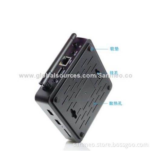 Android Dual-core TV Box, 512-1GB RAM/4-32GB ROM, Wi-Fi, HDMI+OTG+TF, Supports Virtual Keyboard